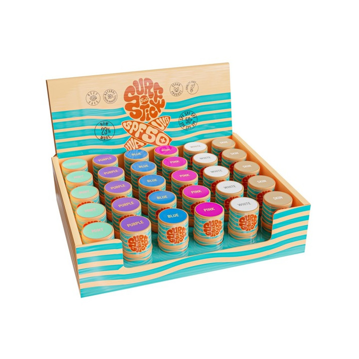 Colour sunscreen stick Bell Surf Stick SPF 50+ Mint