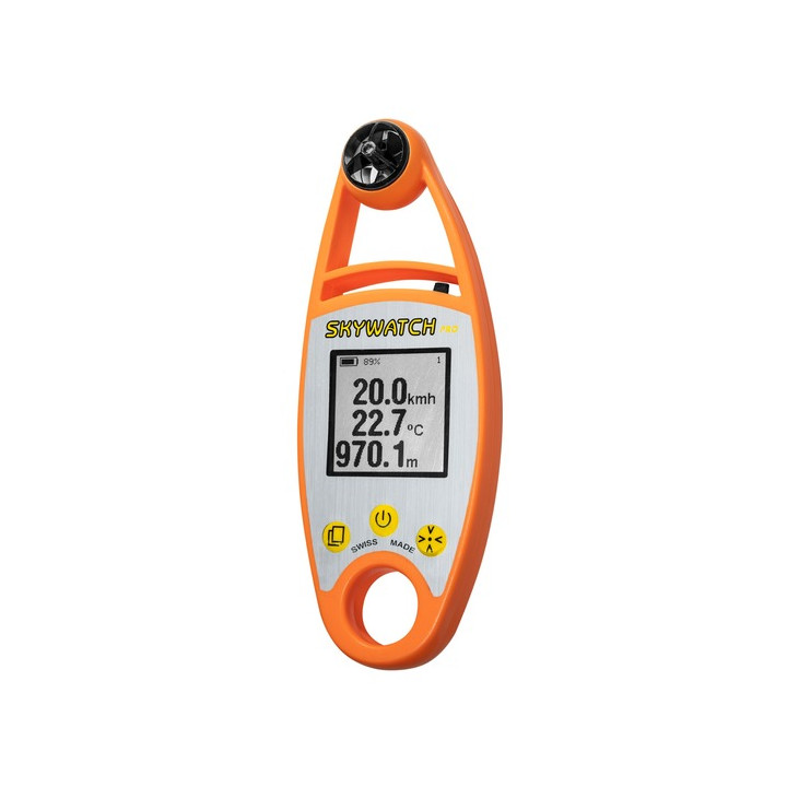 Handheld Windmeter Skywatch Pro Orange