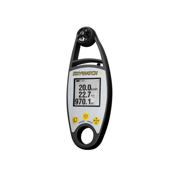 Handheld Windmeter Skywatch Pro Black