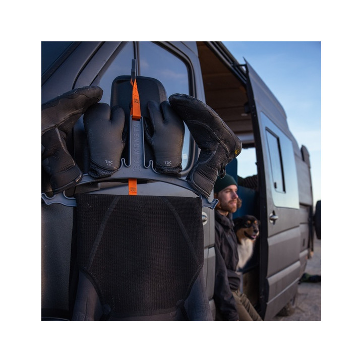 C-MONSTA Wetsuit and Neoprene Accessories Hanger Set - 2 pcs Orange