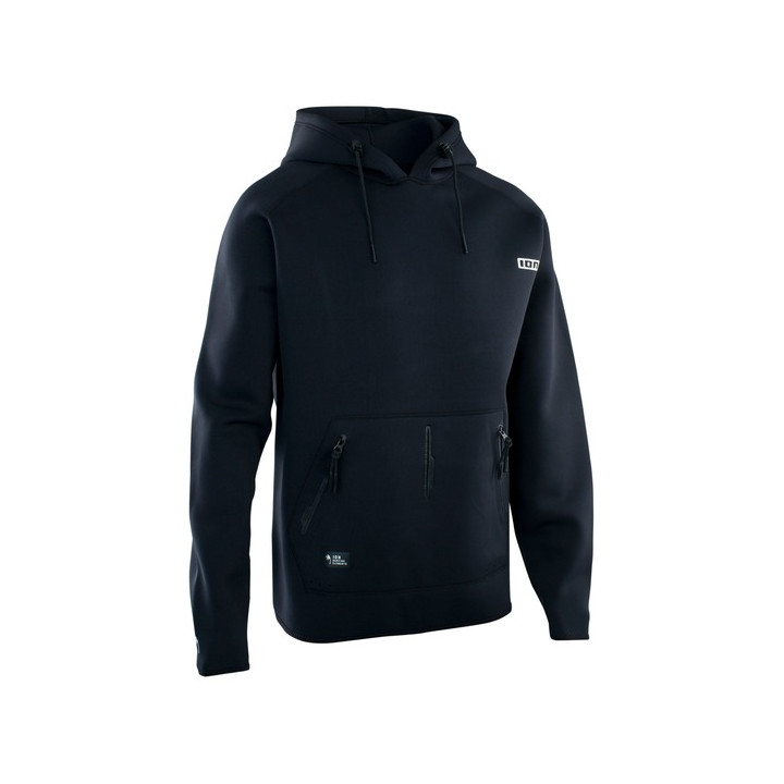 Mens neoprene hoodie ION Neo Hoody Lite Black