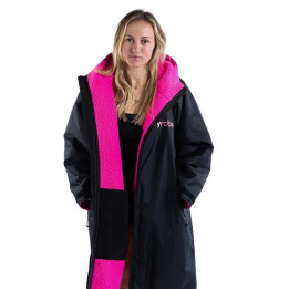 Dryrobe Advance L/S Black/Pink Women's Changing Robe
