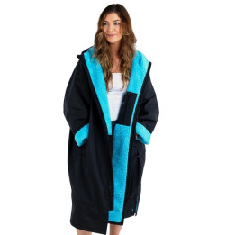 Dryrobe Advance L/S Black/Blue Women's Changing Robe