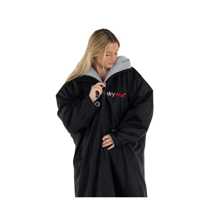 Dryrobe Advance L/S Black/Grey Women's Changing Robe