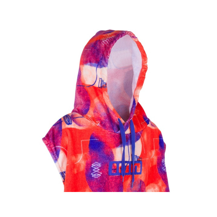 Youth poncho ION Grom Tiger-coral 115-155 cm