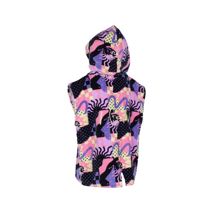 Youth poncho ION Mini funky-coral 60-110 cm