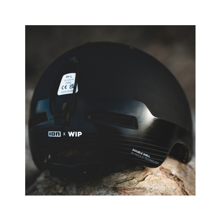 Watersports helmet ION Mission with earpads black M/L (55-61)