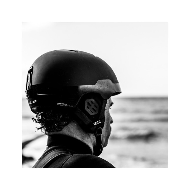 Watersports helmet ION Mission with earpads black M/L (55-61)