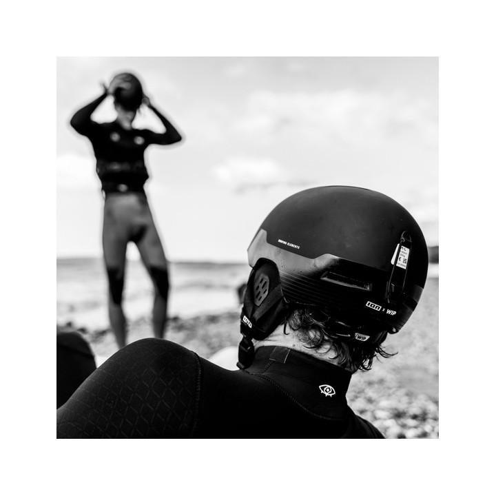 Watersports helmet ION Mission with earpads black M/L (55-61)