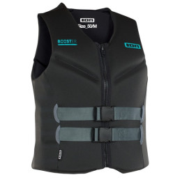 Buoyancy vest ION Booster 50N Front Zip unisex Black