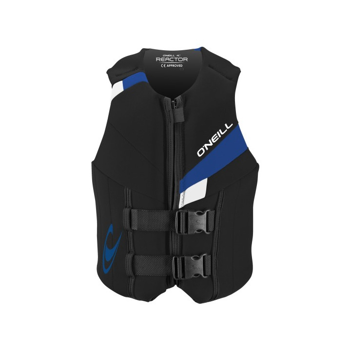 Youth Impact/buoyancy vest O'Neill Reactor ISO 50N Black/White/Pacific