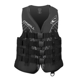 Buoyancy vest O'Neill Superlite 50N ISO Black/Smoke/White unisex