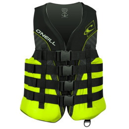 Buoyancy vest O'Neill Superlite 50N ISO Black/Lime/White unisex