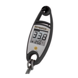 Windmeter Skywatch Wind Black with thermometer