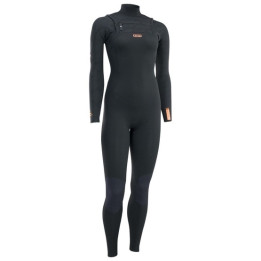 Womens wetsuit ION Element 4/3 Front Zip Black