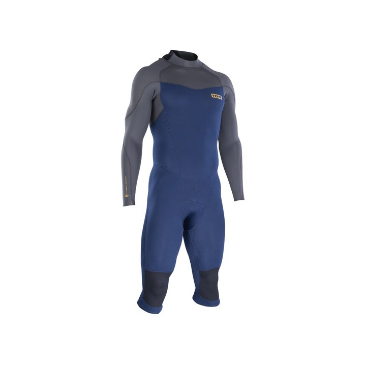 Mens wetsuit ION Element 4/3 Overknee LS Back Zip Indigo-Dawn
