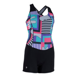Womens wetsuit ION Amaze Shorty Crossback 1.5