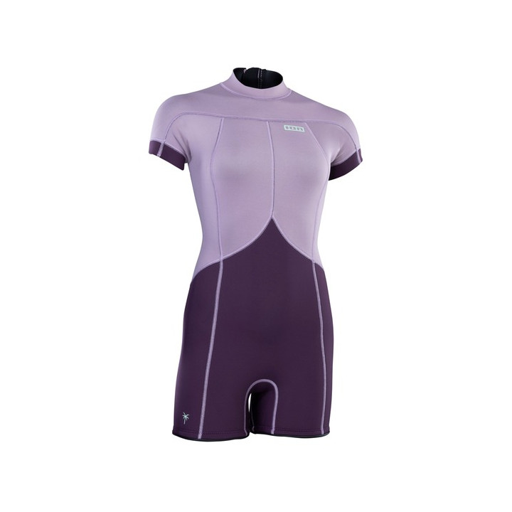 Womens wetsuit ION Amaze Shorty 2.5 SS Back Zip