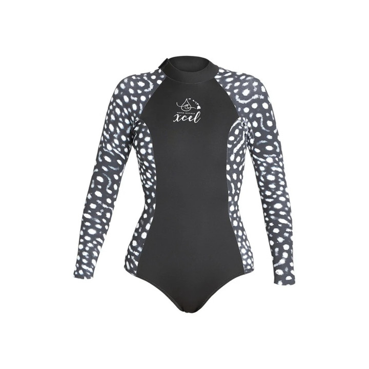 Womens wetsuit XCEL Ocean Ramsey LS Spring 2mm Back Zip
