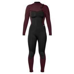 Womens wetsuit XCEL Comp Full 5/4 Black/Wine