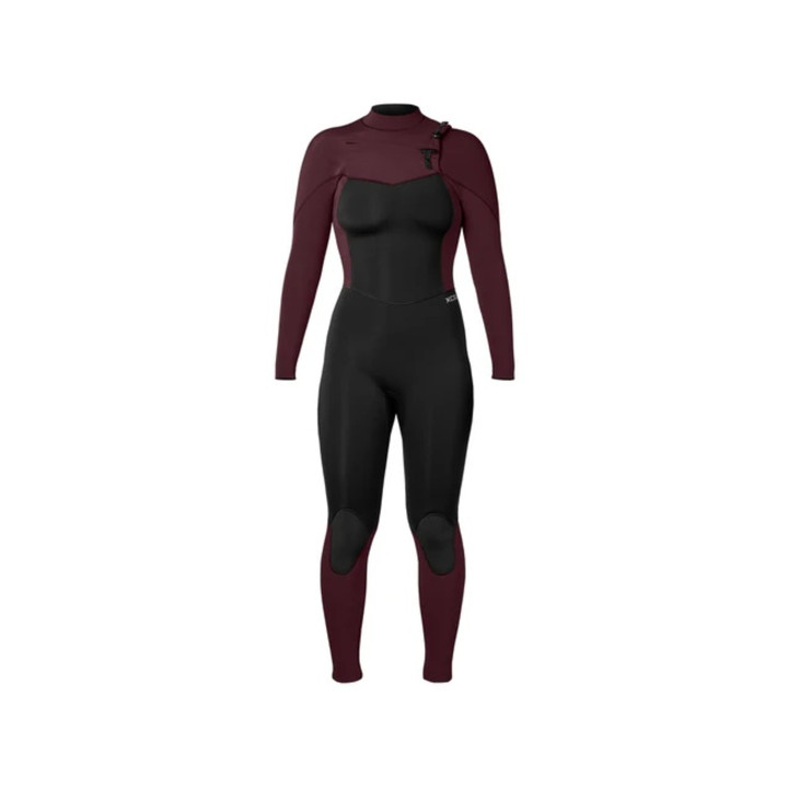 Womens wetsuit XCEL Comp Full 5/4 Black/Wine