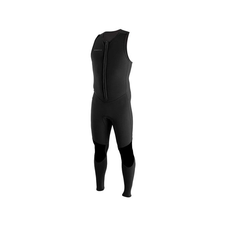 Mens wetsuit O'Neill Reactor-2 Full Sleeveless Front Zip 1.5 mm Black
