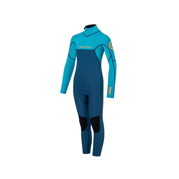 Youth wetsuit NeilPryde Dolphin 3/2 BZ Navy / Light Blue