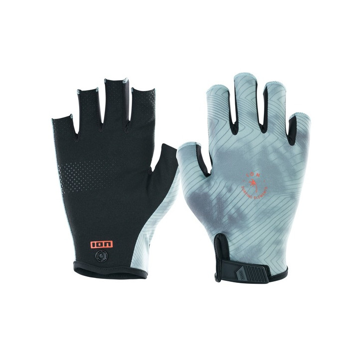 Protection gloves ION Amara Half Finger light-olive