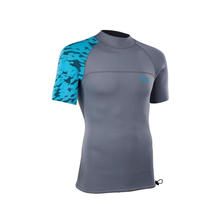 Mens top ION Neo Top 2/2 SS Sage-Grey