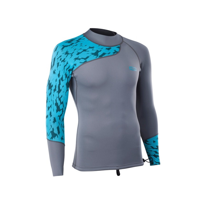 Mens top ION Neo Top 0.5 LS Sage-Grey