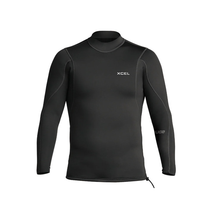 Mens top XCEL Axis Long Sleeve 2mm black
