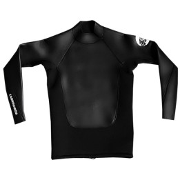 Mens thermal neoprene Cabrinha Neo Mesh Top 2 mm Black