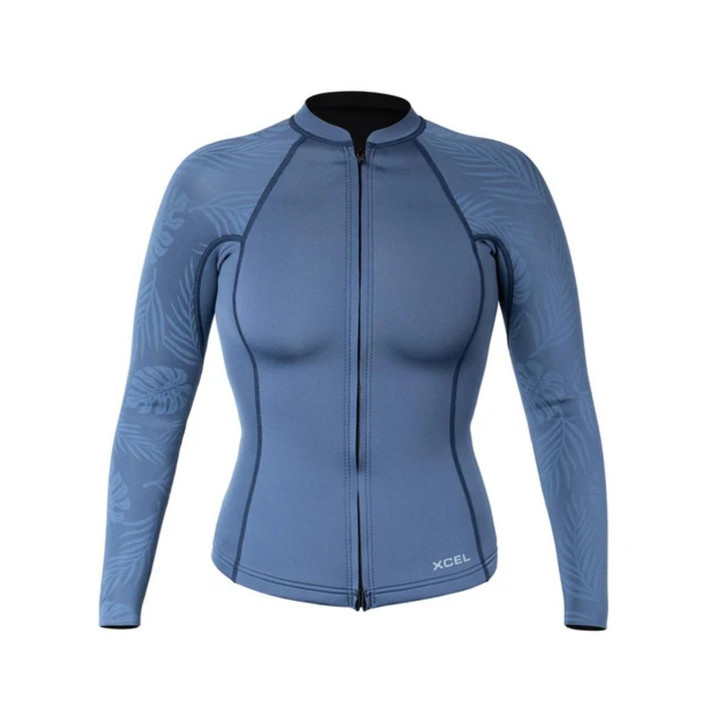Womens thermal XCEL Axis L/S Front Zip Jacket 1.5mm