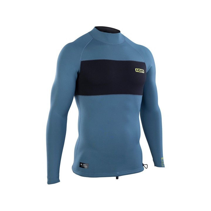 Mens top ION Neo Top 2/2 LS Atlantic-Blue