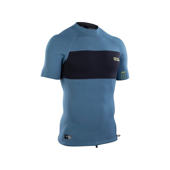 Mens top ION Neo Top 2/2 SS Atlantic-Blue