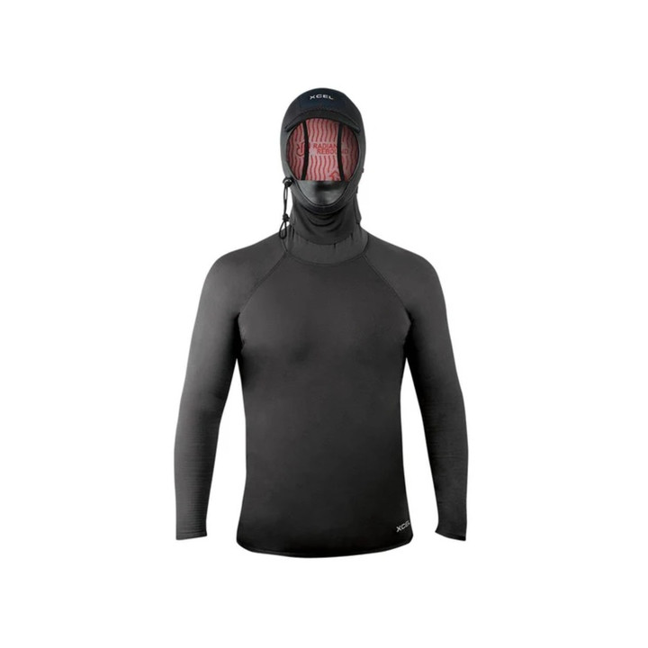Mens thermal XCEL Infiniti Top 1mm Body with 2mm Hood & Insulate-XR
