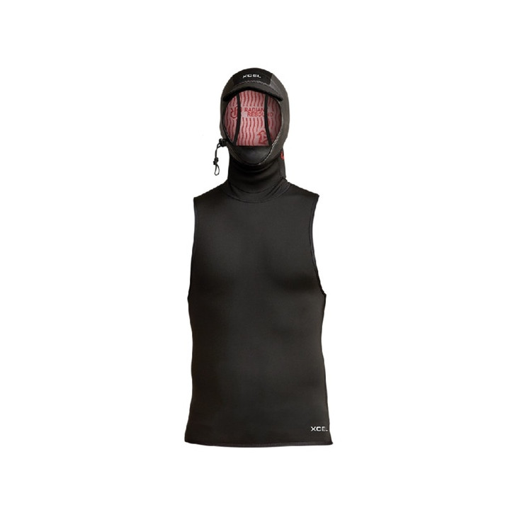 Neoprene Vest XCEL Infiniti 1mm Body with 2mm Hood