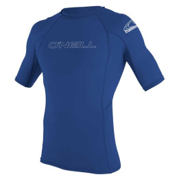 Mens rashguard O'Neill Basic Skins S/S Pacific