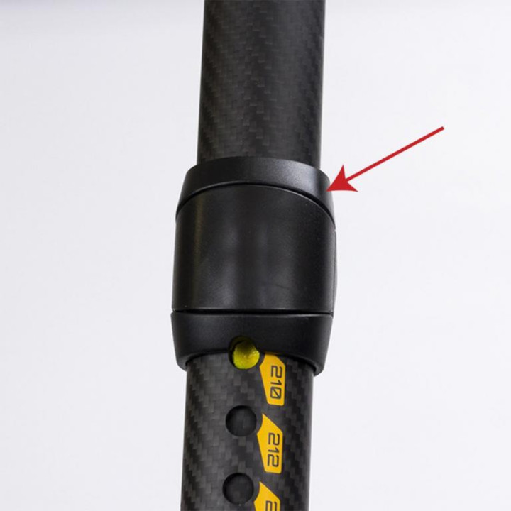 PATRIK BOARDS Spare Part Booms - Backend Tube Clip 39 mm 450001-39
