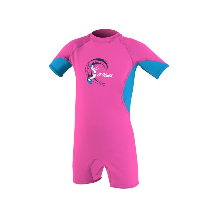 Girls Springsuit O'Neill Toddler O'Zone UV Spring Berry/Sky/White