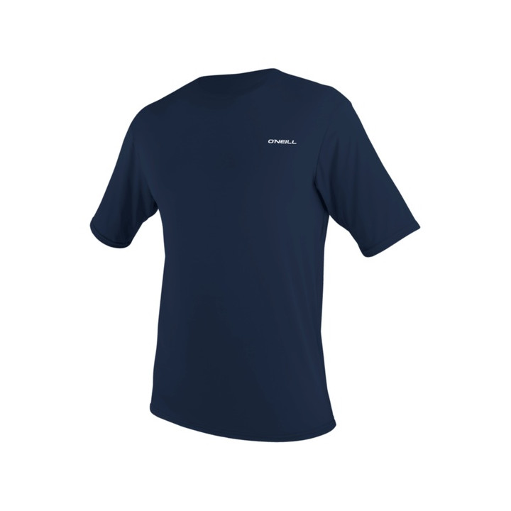 Mens rashguard O'Neill Basic Skins S/S Sun Shirt Navy