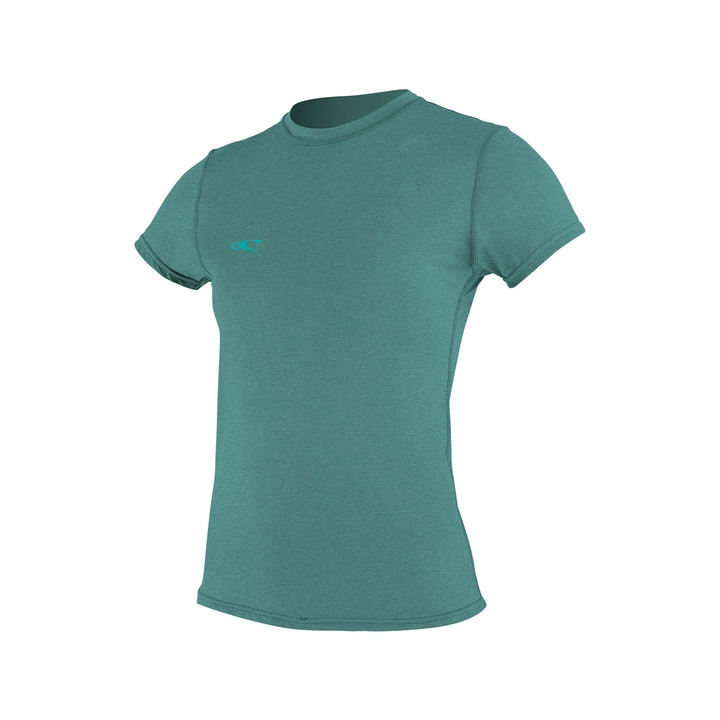 Womens rashguard O'Neill Hybrid SS Sun shirt SS Eucalyptus/Mist
