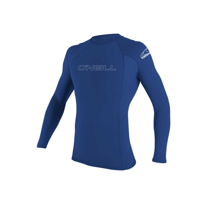 Mens rashguard O'Neill Basic Skins L/S Pacific