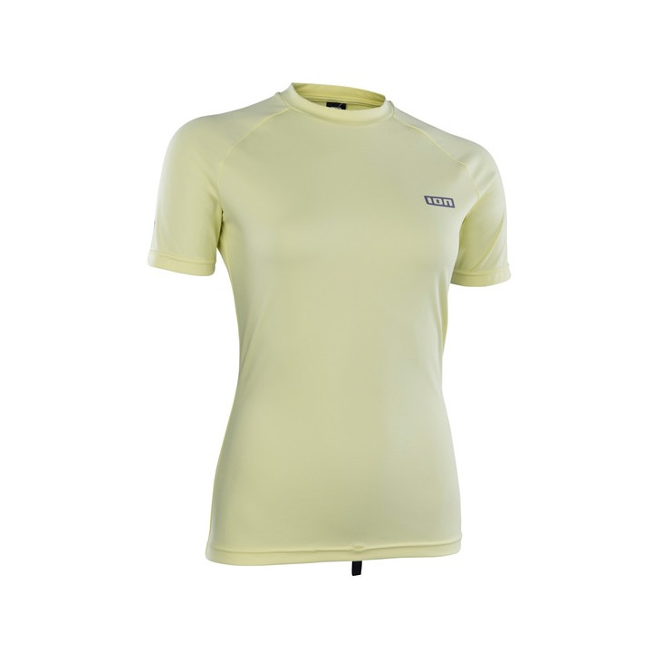 Womens rashguard ION Rashguard SS Light-Yellow