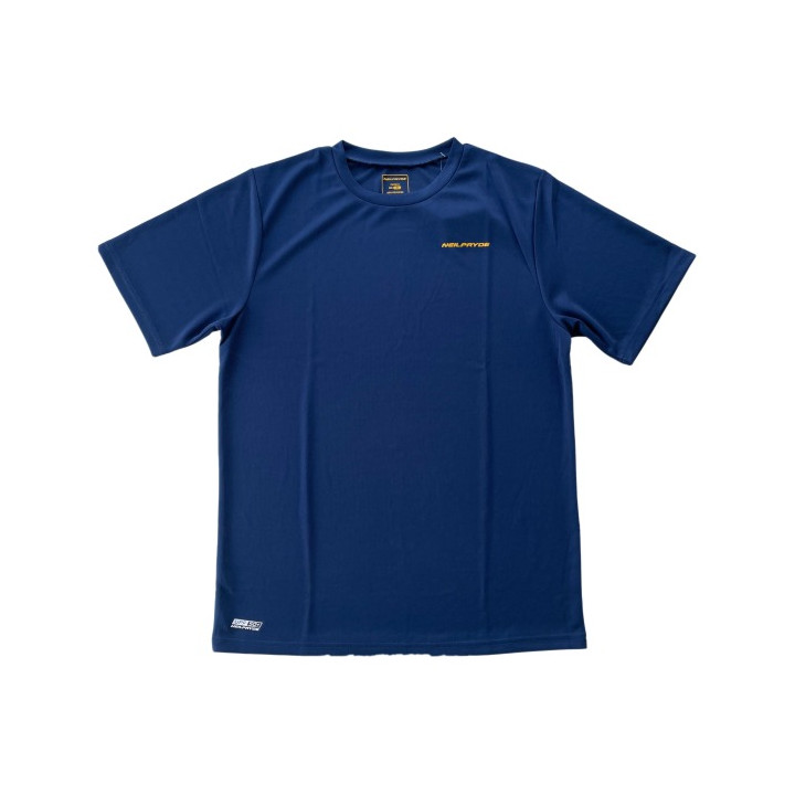 Mens rashguard NeilPryde Protex Water Tee S/S Navy/Yellow