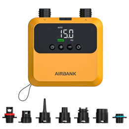Electric pump AIRBANK Pulse Pro for kite, wing, SUP - 20 PSI