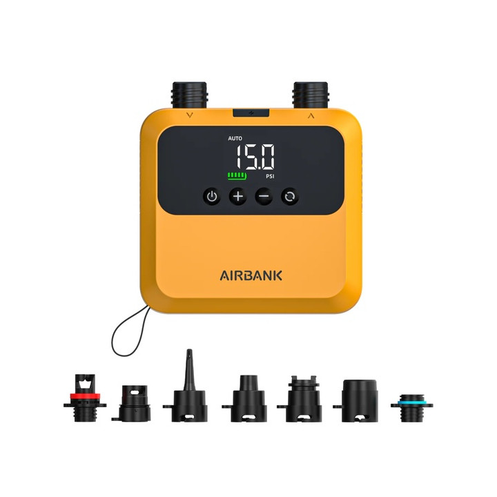 Electric pump AIRBANK Pulse Pro for kite, wing, SUP - 20 PSI