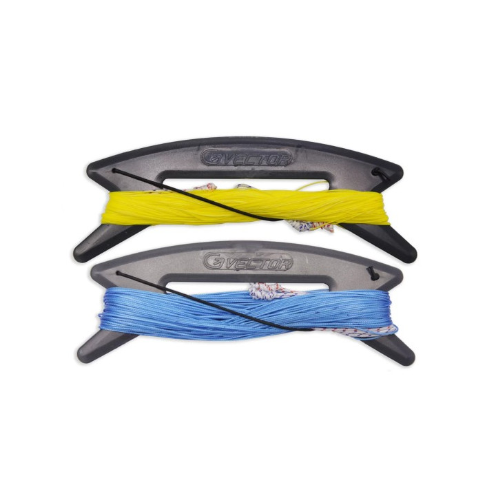 Kiteline Vector Quad Pro Pre-stretched White/Grey/Red 270/270kg (4 lines)