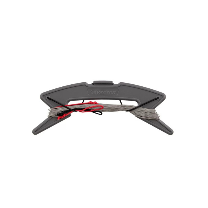 Kiteline Vector Colour Pre-stretched Grey 50kg (2 lines)