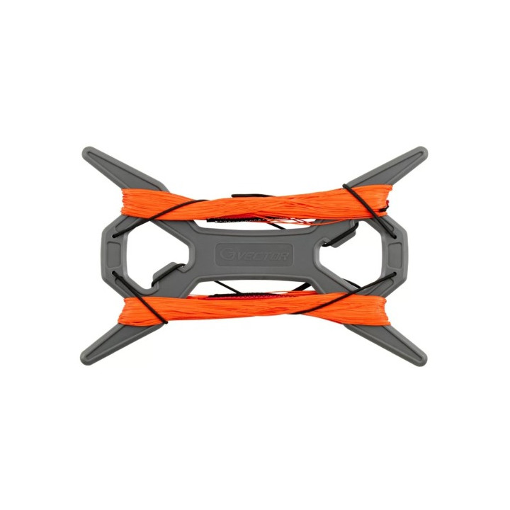 Kiteline Vector Quad Pro Pre-stretched Red 75/75kg (4 lines)
